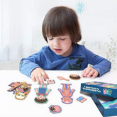 Extrokids Wooden Boy Body Structure jigsaw puzzle For Cognitive Safety Educational Toys - EKT1493