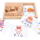 Wooden 3-in-1 Spell Learning Game - EKT1498