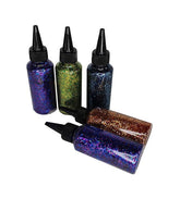 Extrokids Non Toxic Dark Color Glitter Glue - EKC1561