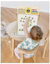Extrokids Wooden Multipurpose Double-Sided Magnetic Wooden Writing, Drawing Board with Learning Toy - EKT1565