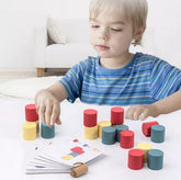 Extrokids Wooden Magic Block Round - EKT1595