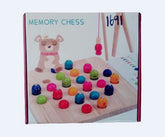Extrokids Wooden Memory chess - EKT1691