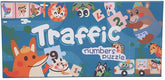 Extrokids Wooden Toddlers Traffic Number Puzzle - EKT1704