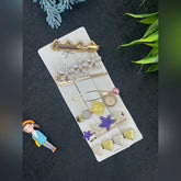 Korean Clip 8 Different Types Purple - EKAS0061