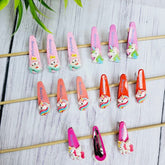 Beautiful Clips pack of 3 Random Design Will Be Shipped - EKAS0161