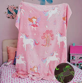 Soft Blanket glow in the dark room - EKBB015