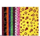 Foam sheets glitter-printed designs - EKC1876