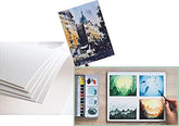 A4 WATER COLOUR DRAWING CARD 10 SHEET - EKC1949