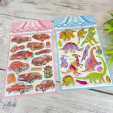 LUMINOUS SHAKING BIG STICKER 1pc Random design will be shipped - EKC2032