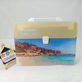 FILE FOLDER with compartments - Good quality - EKH0058