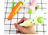 CARROT FAN PEN PLASTIC - Great option for return Gifts - EKH0070