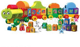 Extrokids Montessori Learning Alphabet Train Building Blocks Learning Letters,Words and Spelling Early Educational Block Game - EKR0101