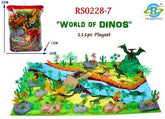 Extrokids Creative 111pcs World of Dinos Figures Set for Kids - EKR0110