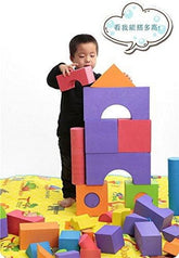 Extrokids Fun Foam and Educational Building Blocks - EKR0244