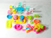 Extrokids Little Chef Cookware Pretend Kitchen Play Set Toy for Kids Accessories for Kids and Girls (50 Pcs) - EKSD0002
