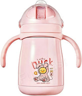 Children Watter Bottle With Handle Pink - EKSS0008