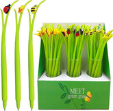Meet Green Grass Ball Pen 1 Pc Random Design Will Be Shipped - EKSS0009