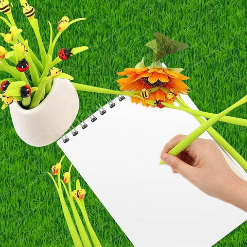 Meet Green Grass Ball Pen 1 Pc Random Design Will Be Shipped - EKSS0009