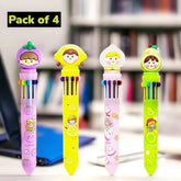 Cute Vegetables 10 Colour Ball Pen 1Pc Random Design Will Be Shipped - EKSS0032