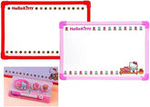 Hello Kitty White Board With Sketch And Dice Game 1Pc Random Design Will Be Shipped - EKSS0089