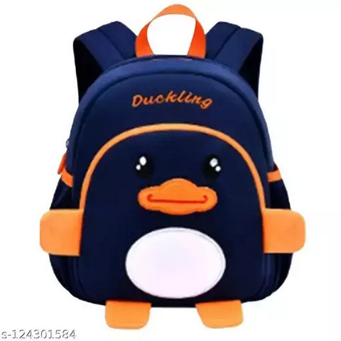 Cute Duckling Backpack For Kids Blue - EKSS0125