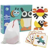 Wooden Geo Animal Puzzle - EKT0630