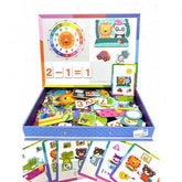 Extrokids Childrens Multifunctional Brain Function Educational Life Learning Magnetic Sticker Toy - EKT1548