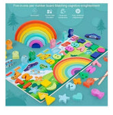Extrokids 5-in-1 Rainbow Shape Logarithmic Board - EKT1849