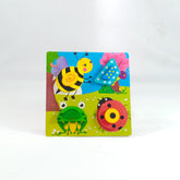 Extrokids wooden block jigsaws Puzzle - EKT1895