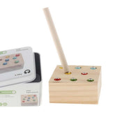 Extrokids Wooden Geometry Block Catch Insects Game Toy - EKT1896A