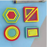 Extrokids shape and ferrule wooden toy - EKT1938