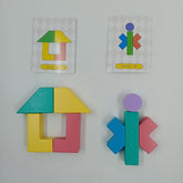 Extrokids Wooden Shapes Magic Block - EKT1941