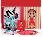 Extrokids Magnetic Girl Dress Up Puzzles For Kids - EKT1942