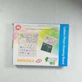 Extrokids Fantastic Wooden Multipurpose Easel Childrens Jigsaw Small Alphabet Puzzle Drawing Board – EKT1951