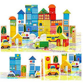 Extrokids Blocks Wooden Puzzle Toys-EKT2069