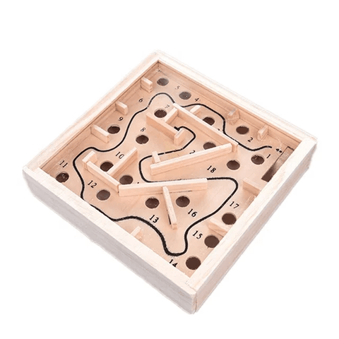Wooden Labyrinth Puzzle Mini - EKT2116