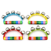 Wooden Semi Circle Rattle - EKT2130