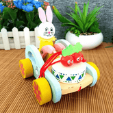 Rabbit Drum Pull-Along Toy
