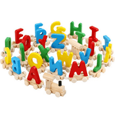 Wooden Alphabet Train - EKT2156