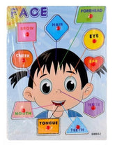 Face peg board - learning board - EKT2203