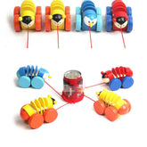 Caterpillar Pull Along - 1 pc random color will be shipped - EKT2220