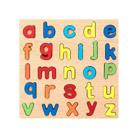 Wooden 8*8 puzzle - lower case alphabet - EKT2335