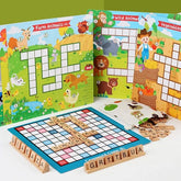 Wooden Crossword game for kids and Family - EKT2367