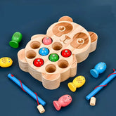 Wooden Fishing game for toddlers - EKT2376