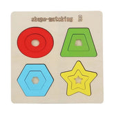 Wooden Shapes Board - Design B - EKT2378