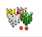 Wooden Bowling game for kids - EKT2380