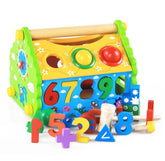Wooden Assemble model House building blocks - A + quality - EKT2425