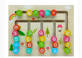 Wooden letter position game for kids - EKT2431