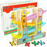 Wooden Fun play - four layer high grade colorful slider for kids - EKT2432