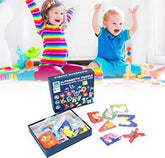 Wooden alphabet puzzle game for kindergarden - EKT2436